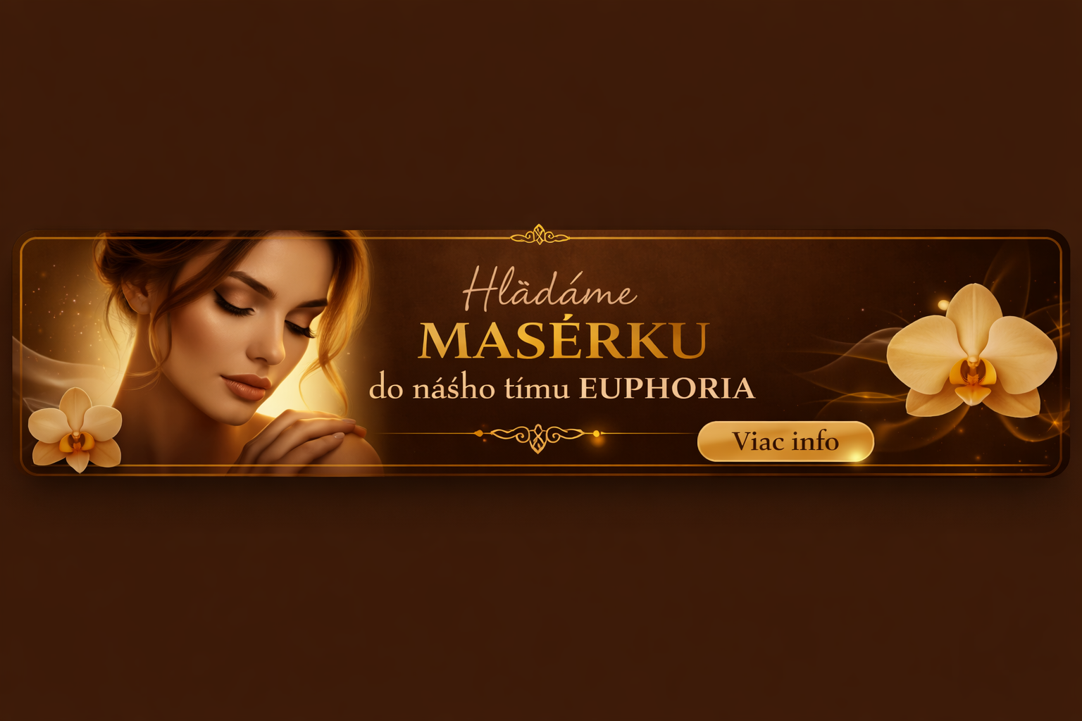 Hľadáme masérku do tímu 