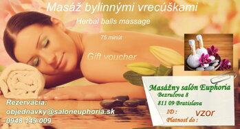 Herbal balls massage - Masáž bylinnými vrecúškami
