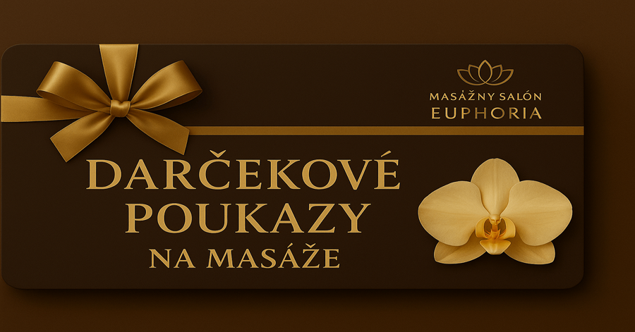 Darčekové poukazy na masáž salonuphoria.sk
